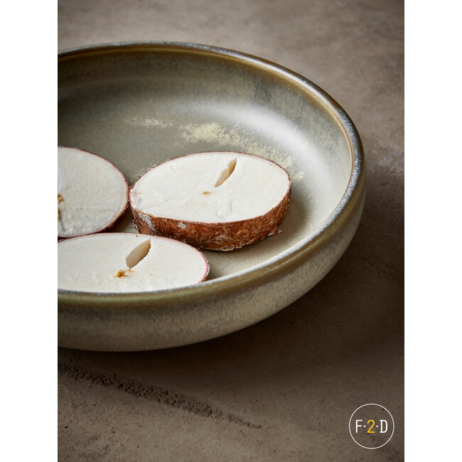 F2D servies Horeca Kwaliteit F2D | Usko Diep bord 24xH6cm groen