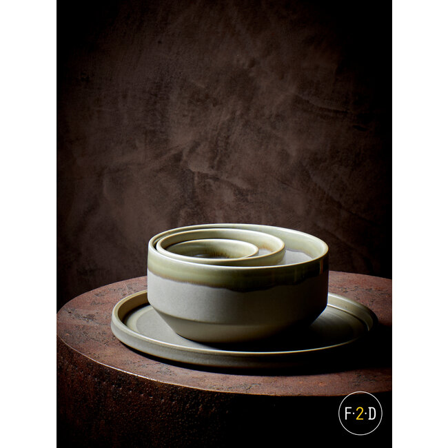 F2D servies Horeca Kwaliteit F2D | Structo Kom 14xH6,5cm Brown