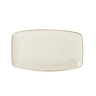 Porcelite Seasons | Oatmeal Rechthoekig Bord 31 x 18cm