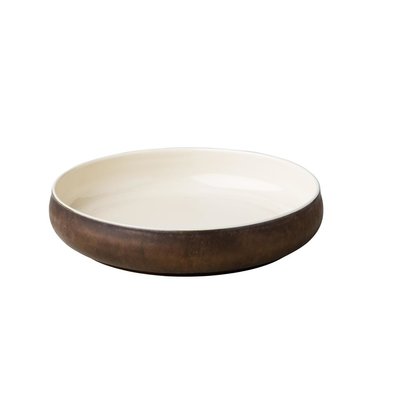 Studio RAW Gold Metallic Curved Deep Bord 24x5cm 1600ml