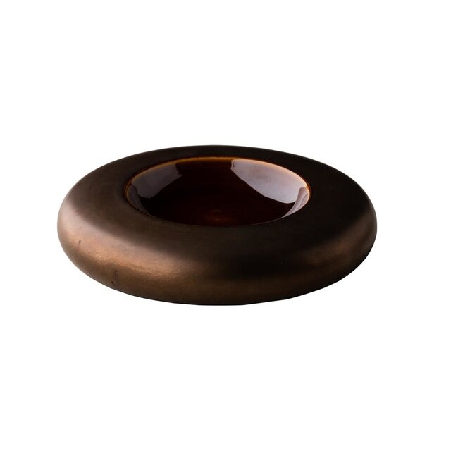Non Food Company Donut Kom Metallic Goud 22cm