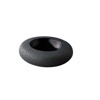 Studio RAW Vulcanic Black Presentation Bowl 22x5cm 165ml