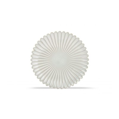 S|P S&P | Plat bord 25cm nuance white Lotus