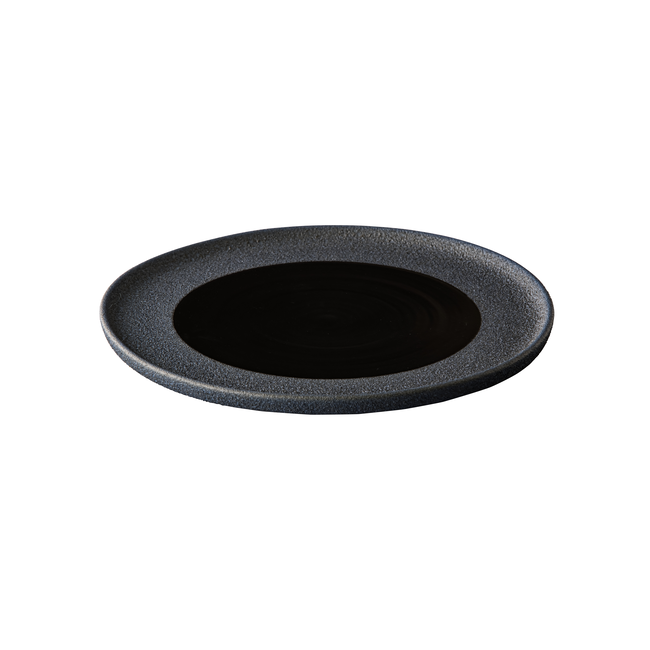 Studio RAW Studio RAW | Vulcanic Dinner Plate Black 28x2,5cm