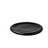 Studio RAW Black Satin Stone Bord 24,5x2,5cm