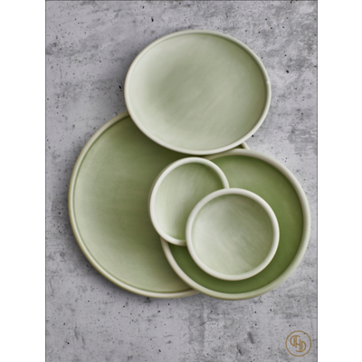 CHIC Chic | Jade Plat bord 27.5cm rond