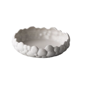 Studio RAW Studio RWA | Bubble Curved Bowl Small White 20x5,5cm 6box