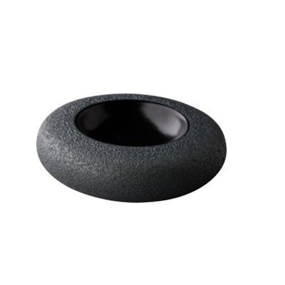 Studio RAW Volcanic Black Presentation Bowl 17x5cm 100ml