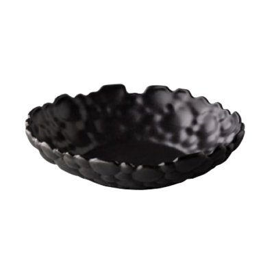 Studio RAW Studio RAW | Bubble Coupe Bowl Black Ø 24x5,5cm 6 per box