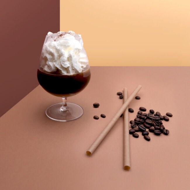 Les Nouvelle Pailles Les Nouvelles Pailles Suikerriet rietjes 21/8 (doos/300st)