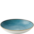 Churchill Stonecast raw Coupe bowl 24,8 cm teal