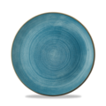 Churchill Servies Horeca Kwaliteit Stonecast Raw Teal Evolve Coupe Bord 21,7cm