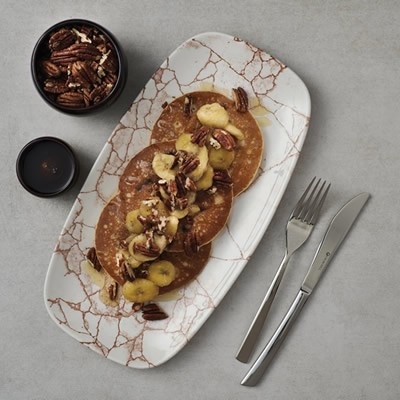 Churchill Studio Prints Kintsugi Coral Servies