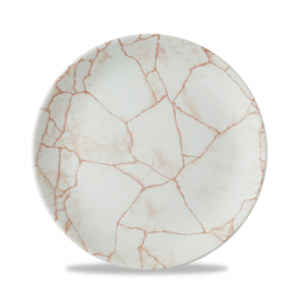 Churchill Servies Horeca Kwaliteit Studio Prints Kintsugi Coral Eviolve Coupe Bord 21,7cm Churchill Servies Horeca Kwaliteit Studio Prints Kintsugi Coral Eviolve Coupe Bord 21,7cm