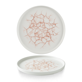 Churchill Servies Horeca Kwaliteit Studio Prints Kintsugi Coral Walled Bord 26cm Churchill Servies Horeca Kwaliteit Studio Prints Kintsugi Coral Walled Bord 26cm