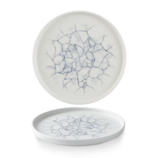 Churchill Servies Horeca Kwaliteit Studio Prints Kintsugi Pearl Grey Walled Bord 21cm