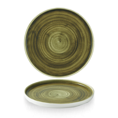 Churchill Churchill | Stonecast Plume Olive Chef's Walled Plate 26cm