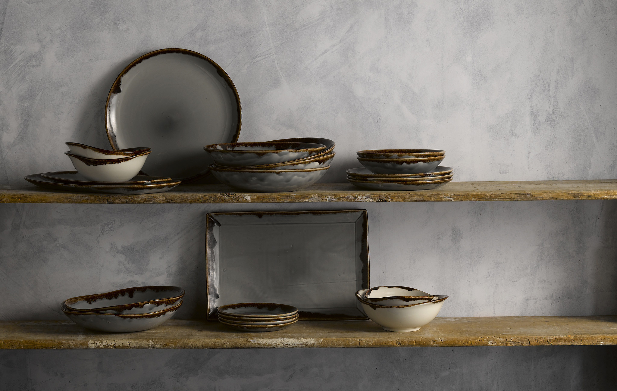 Dudson Harvest Grey Horeca Servies