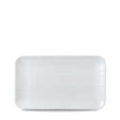 Dudson Dudson | White  Organic Rectangular Bord 27cmx16cm