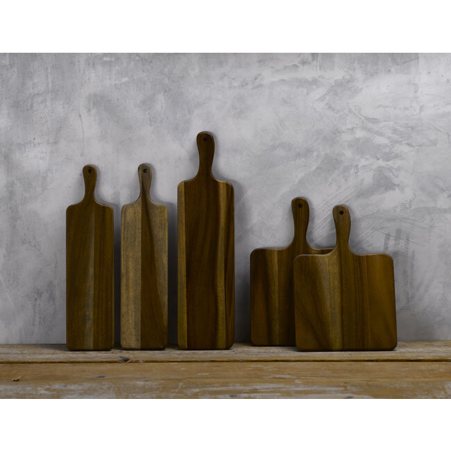 Dudson Servies Horeca Kwaliteit Wood Large Rect Handled Board 54.5 x 14.4 cm 4/box