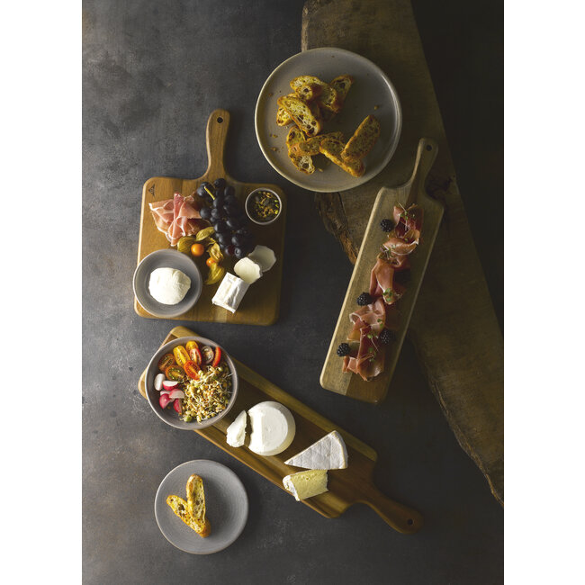 Dudson Servies Horeca Kwaliteit Wood Large Rect Handled Board 54.5 x 14.4 cm 4/box