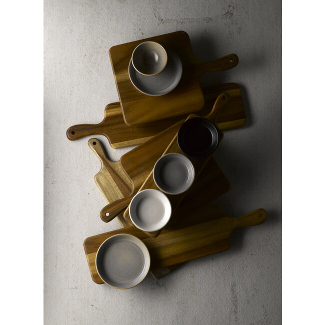 Dudson Servies Horeca Kwaliteit Wood Large Rect Handled Board 54.5 x 14.4 cm 4/box