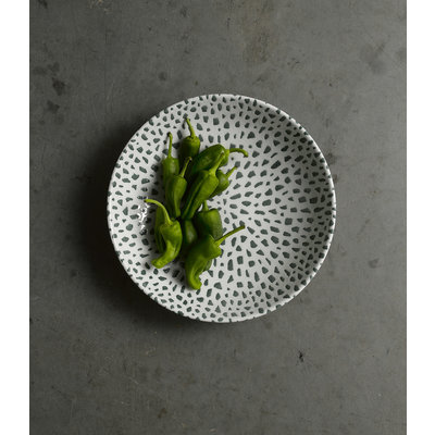 Dudson Dudson | Terrazzo Green Coupe Bord 21cm