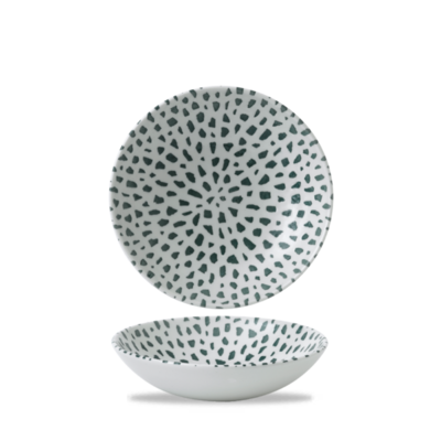 Dudson Dudson | Terrazzo Green Coupe Bowl 18cm/42cl