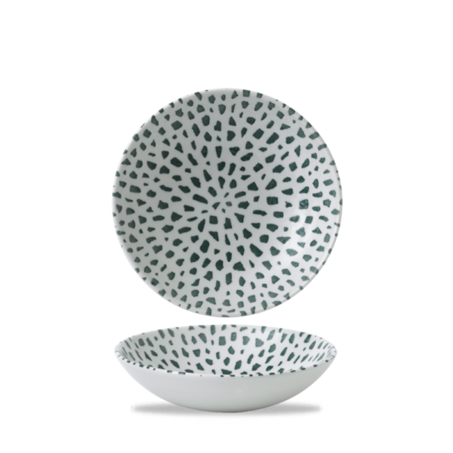 Dudson Servies Horeca Kwaliteit Terrazzo Green Coupe Bowl 18,2cm 12/box