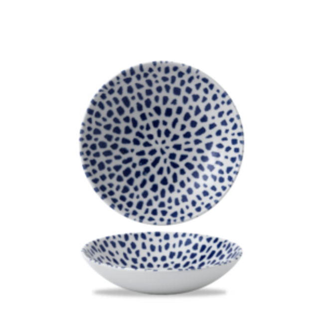 Dudson Servies Horeca Kwaliteit Terrazzo Blue Coupe Bowl 18,2cm 12/box