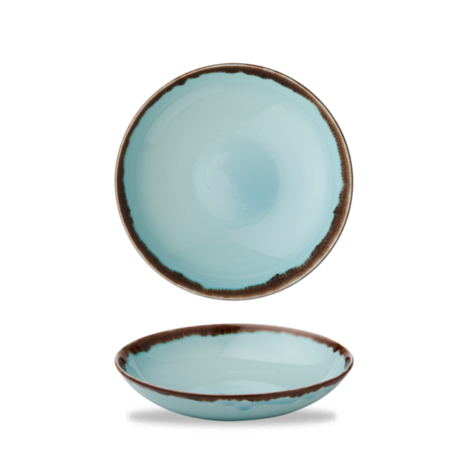 Dudson Servies Horeca Kwaliteit Harvest Turquoise Coupe Bowl 24,8cm 12/box