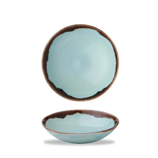 Dudson Servies Horeca Kwaliteit Harvest Turquoise Coupe Bowl 18,2cm 12/box