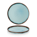 Dudson Servies Horeca Kwaliteit Dudson | Harvest Turquoise Walled Bord 26cm