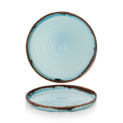 Dudson Dudson | Harvest Turquoise Walled Bord 21cm