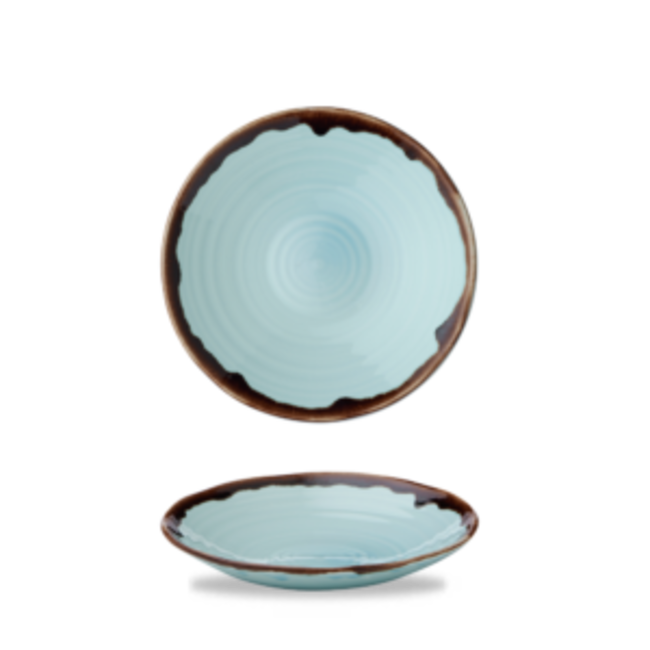 Dudson Servies Horeca Kwaliteit Harvest Turquoise Organic Coupe Bowl 21cm 12/box