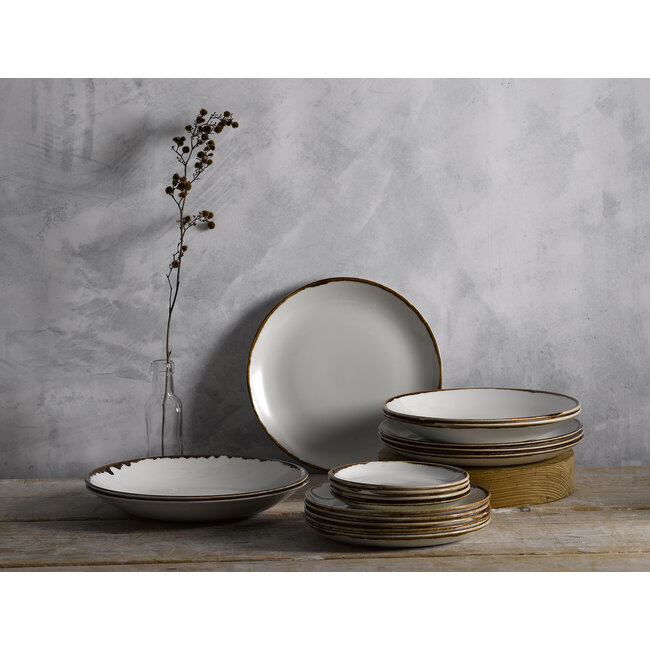 Dudson Servies Horeca Kwaliteit Harvest Natural Coupe Plate 16,5cm 12/box