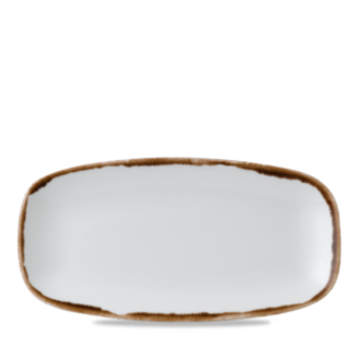 Dudson Servies Horeca Kwaliteit Dudson | Harvest Natural Chefs Oblong Bord 29x15cm