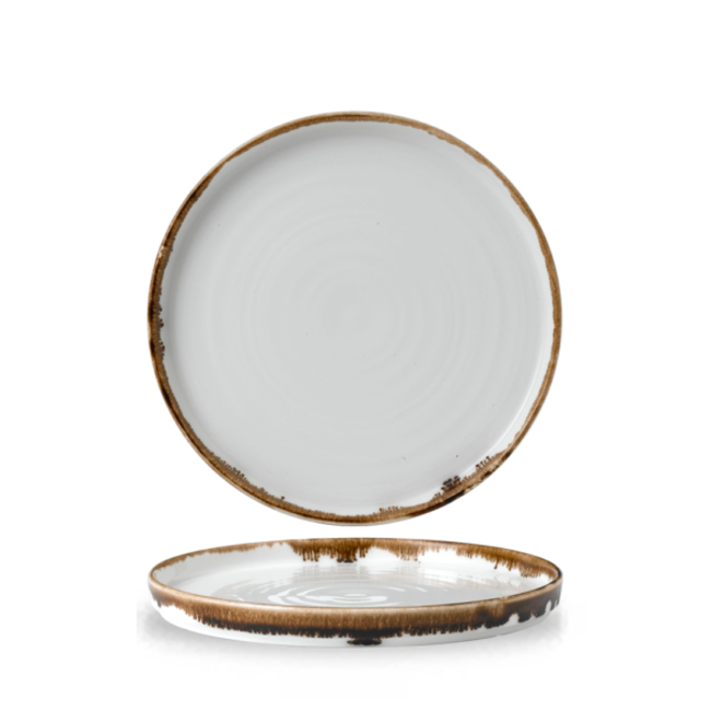 Dudson Servies Horeca Kwaliteit Harvest Natural Walled Plate 21cm 6/box