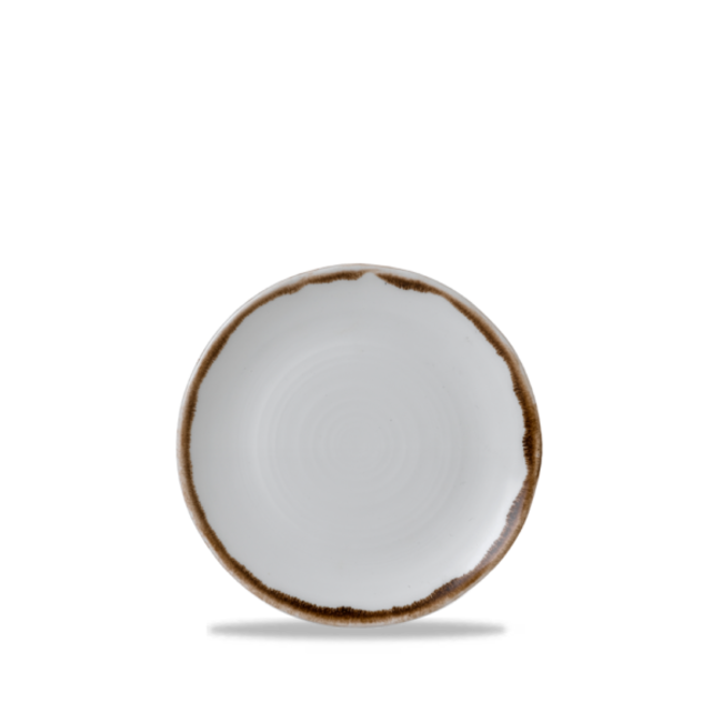 Dudson Servies Horeca Kwaliteit Harvest Natural Organic Coupe Plate 16,4cm 12/box