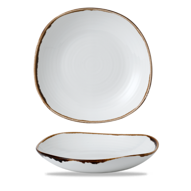 Dudson Servies Horeca Kwaliteit Harvest Natural Organic Coupe Wobbly Bowl 29,5cm 6/box