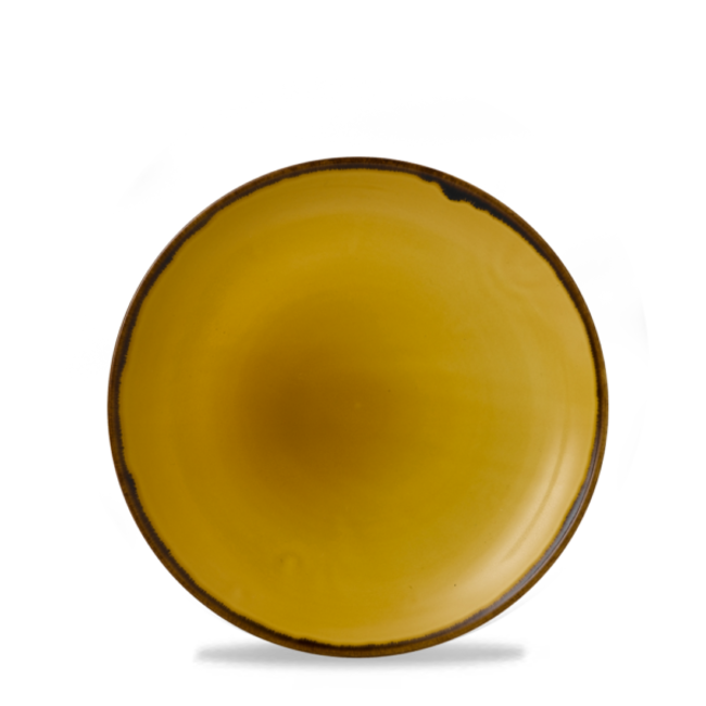 Dudson Servies Horeca Kwaliteit Harvest Mustard Coupe Plate 21,7cm 12/box