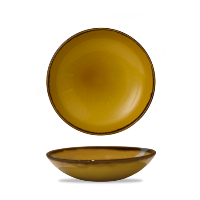 Dudson Servies Horeca Kwaliteit Harvest Mustard Coupe Bowl 18,2cm 12/box