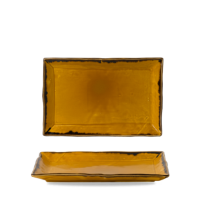 Dudson Servies Horeca Kwaliteit Harvest Mustard Rectangle Tray 28,5x19cm 6/box