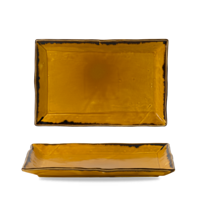 Dudson Servies Horeca Kwaliteit Harvest Mustard Rectangle Tray 34,5x23,3cm 6/box