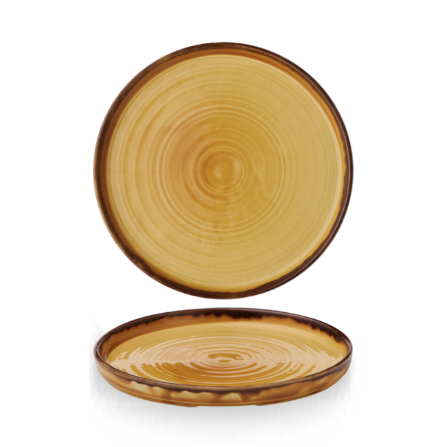Dudson Servies Horeca Kwaliteit Harvest Mustard Walled Plate 21cm 6/box