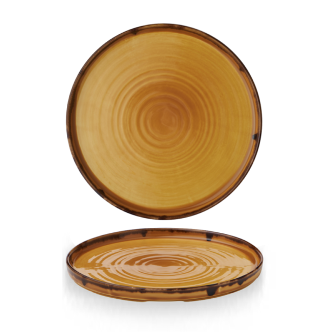 Dudson Servies Horeca Kwaliteit Harvest Mustard Walled Plate 26cm 6/box