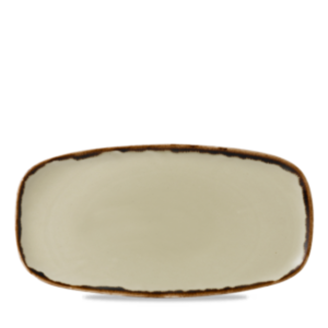 Dudson Servies Horeca Kwaliteit Harvest Linen Chefs Oblong Plate 29,8x15,3cm 12/box