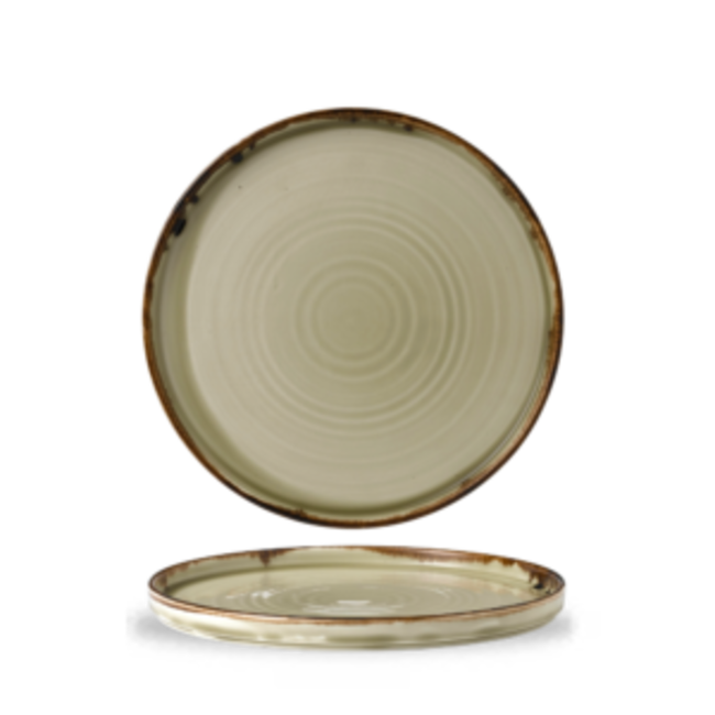 Dudson Servies Horeca Kwaliteit Harvest Linen Walled Plate 26cm 6/box