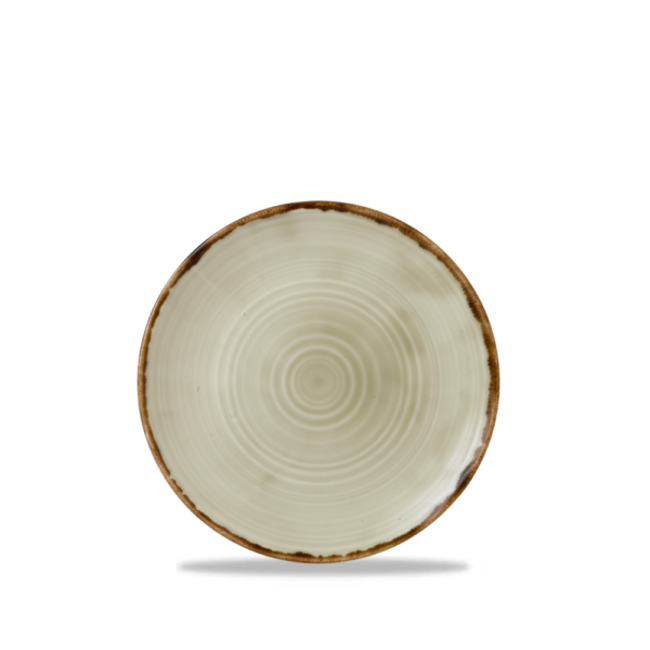 Dudson Servies Horeca Kwaliteit Harvest Linen Organic Coupe Plate 23cm 12/box
