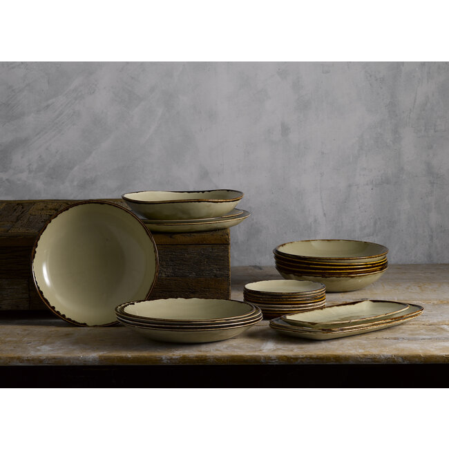 Dudson Servies Horeca Kwaliteit Harvest Linen Organic Coupe Bowl 27,9cm 12/box